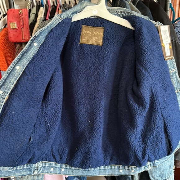 Rustic Denim Warm lined Jacket size Medium - Picture 8 of 14
